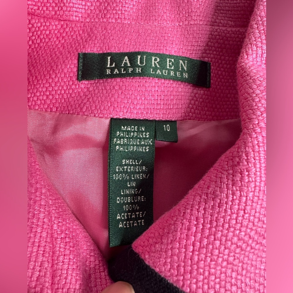 Lauren Ralph Lauren 100% linen blazer - Picture 5 of 10
